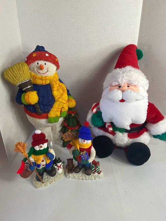 Group Snowmen Decorations