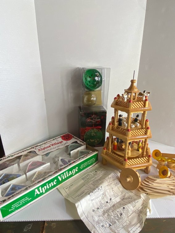 Christmas Windmill, Alpine Village