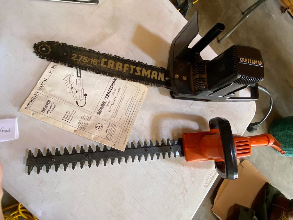 Sears Craftsman Electric Chain Saw