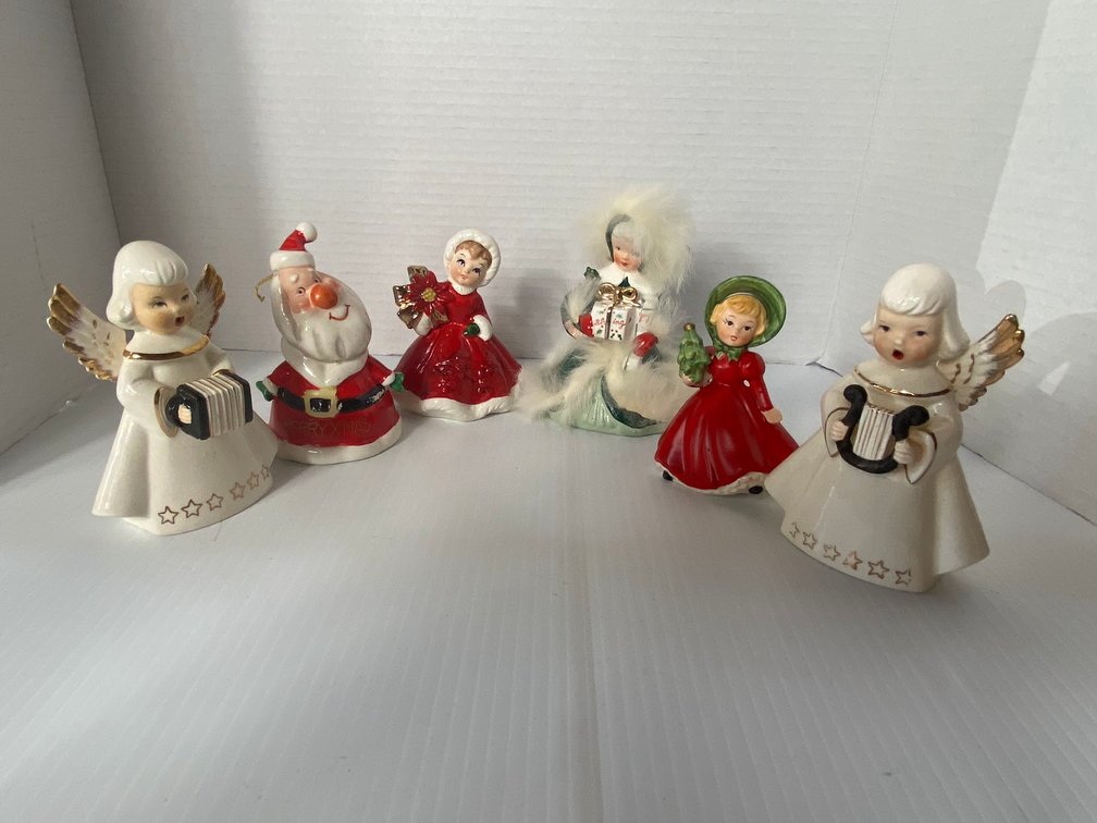 Christmas Angels, and Bell Santa