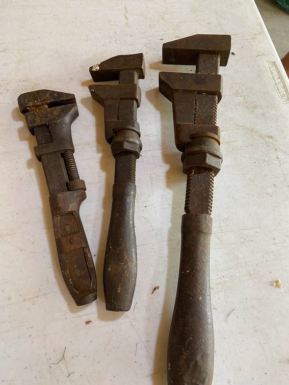 Vintage Adjustable Wrenches