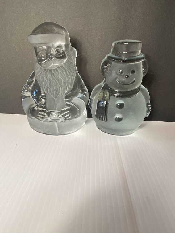 Viking Santa and Snowman
