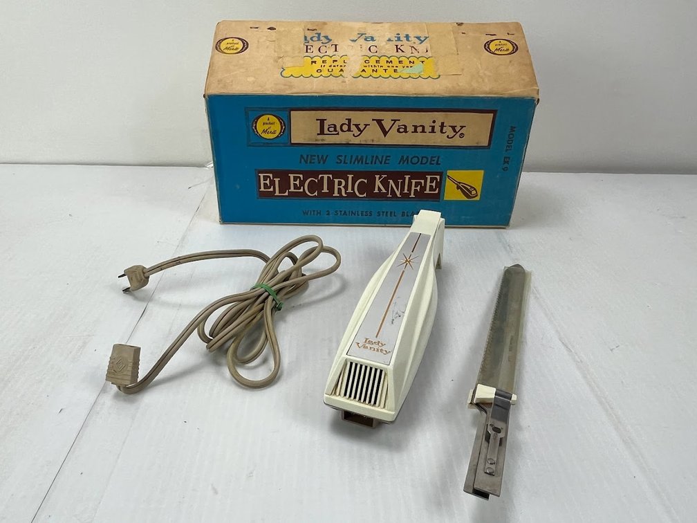 Vintage Lady Vanity Electric Knife