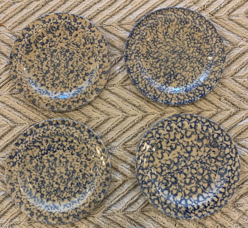 9” Henn Pottery Dinner Plates