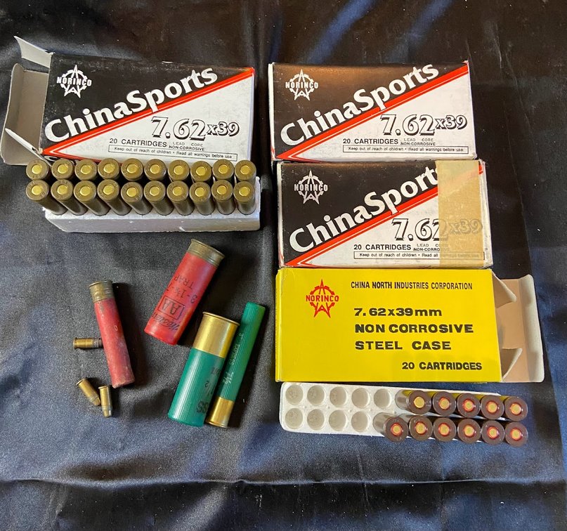Four Boxes Norinco Cartridges