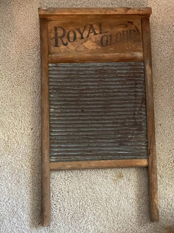 Antique Royal Glore Washboard
