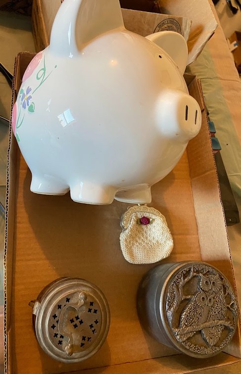 Trinket Boxes, Piggy Bank