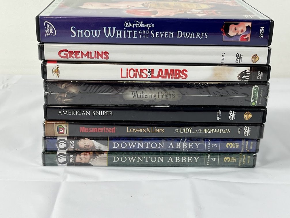 Lot of 8 DVDS