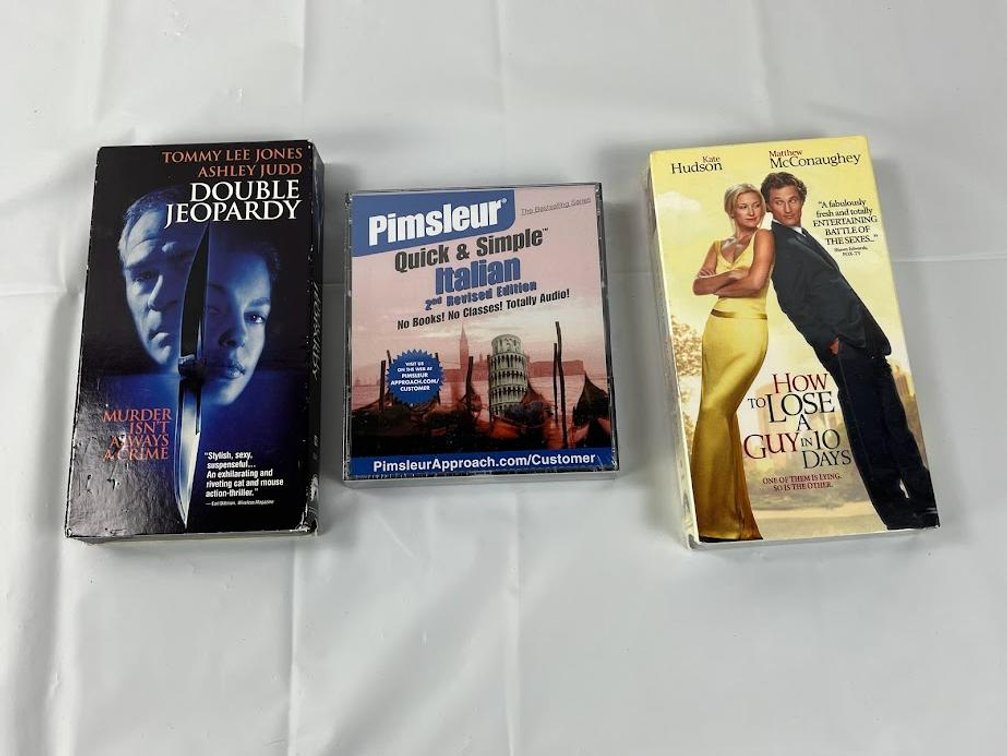 VHS's and Learn Italian