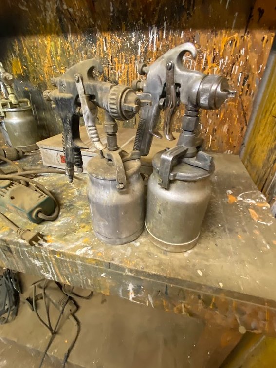 Two Spray Guns