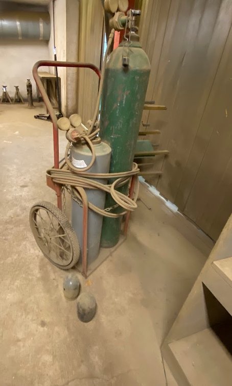 Oxy-Acetylene Torch with Cart