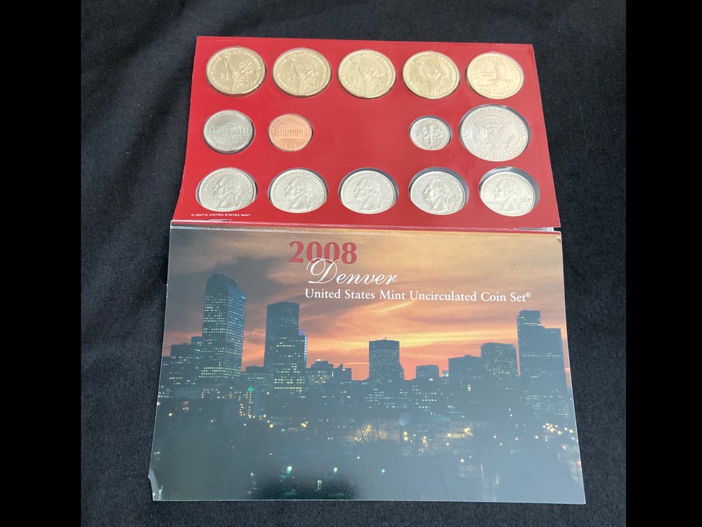 2008 United States Mint Coin Set Denver