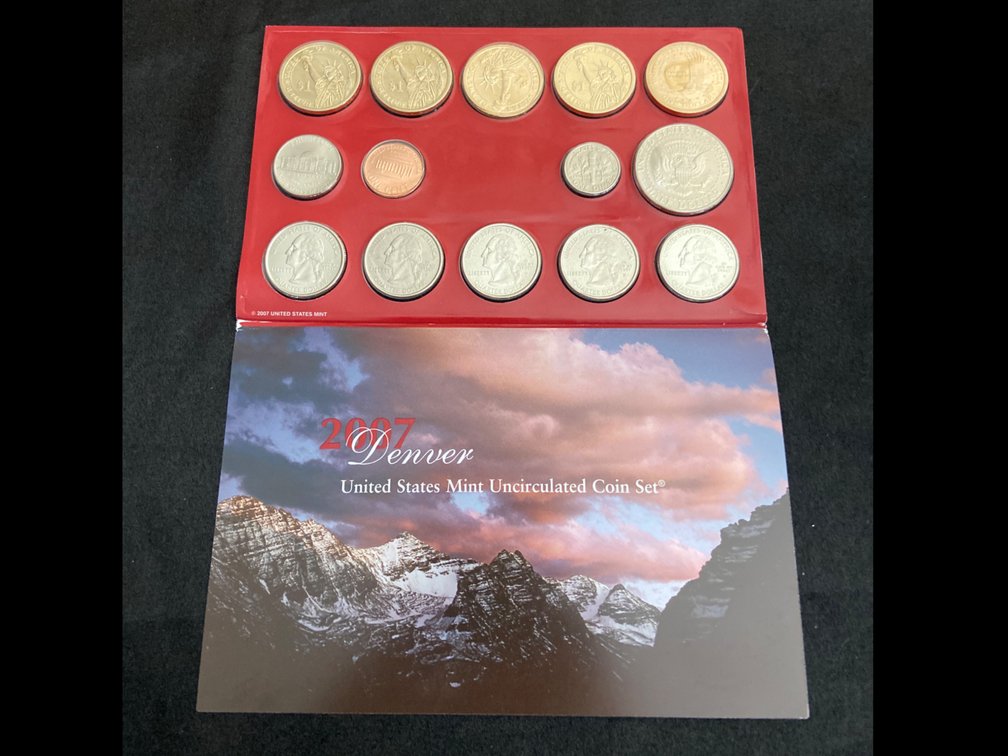 2007 United States Mint Coin Set Denver