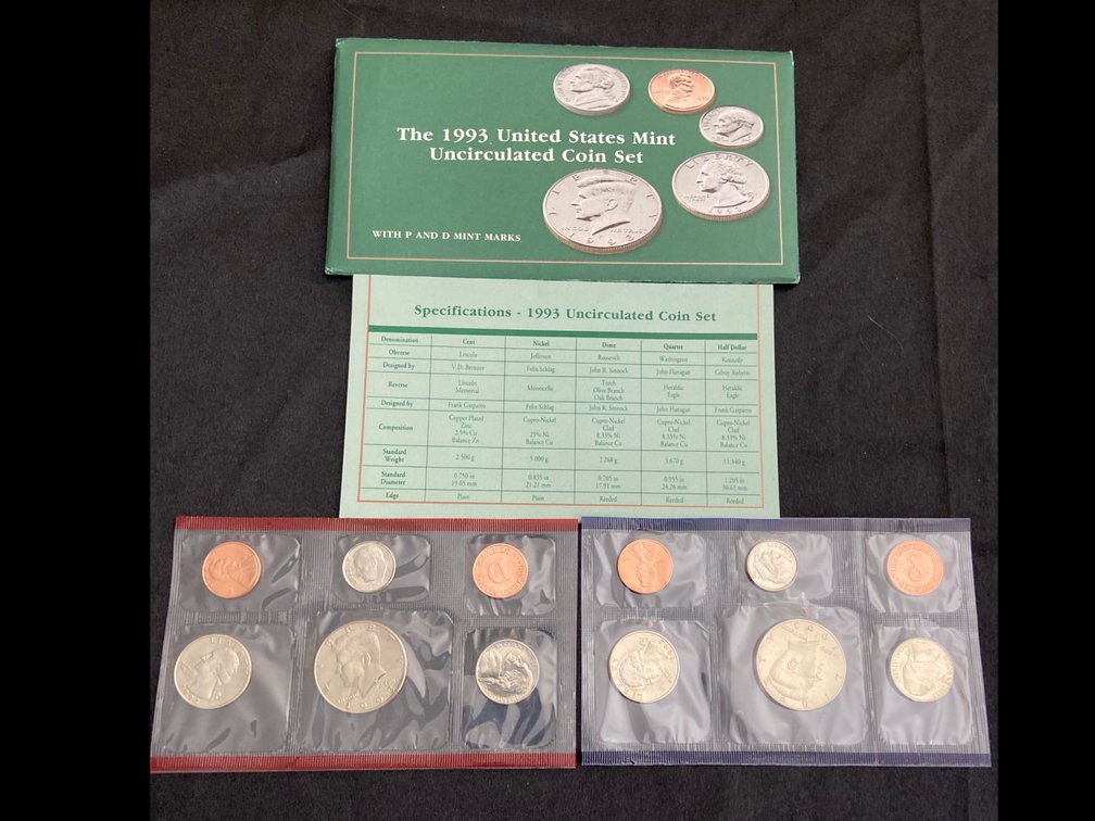 1993 United States Mint Coin Set 