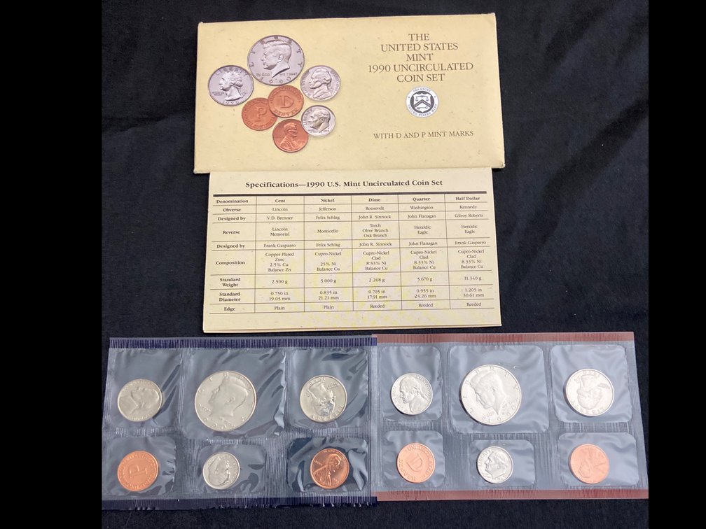 1990 United States Mint Coin Set 