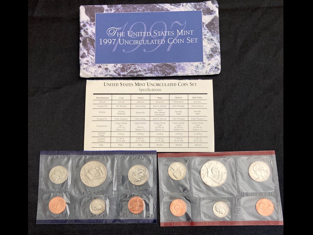 1997 United States Mint Coin Set 