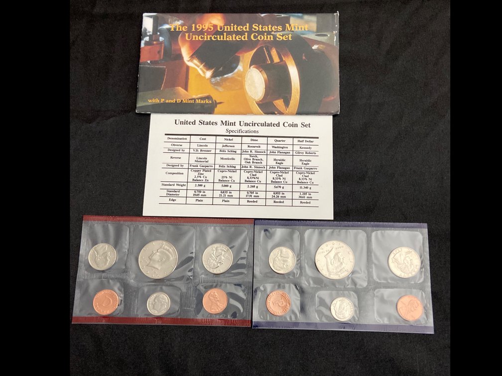 1995 United States Mint Coin Set 