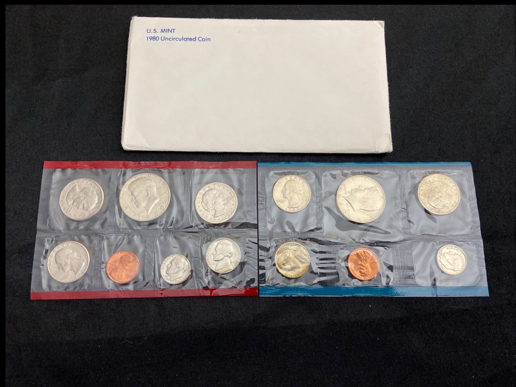 1980 United States Mint Coin Set