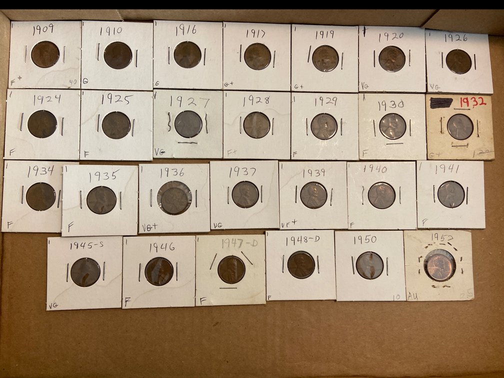 Lincoln Wheat Cents 