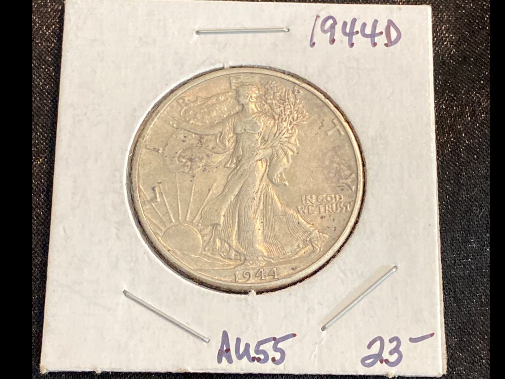 1944 D Walking Liberty Half Dollar