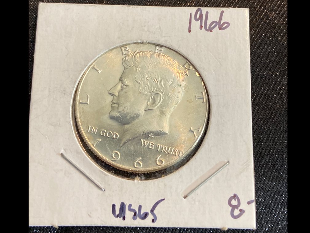 1966 Kennedy Half Dollar