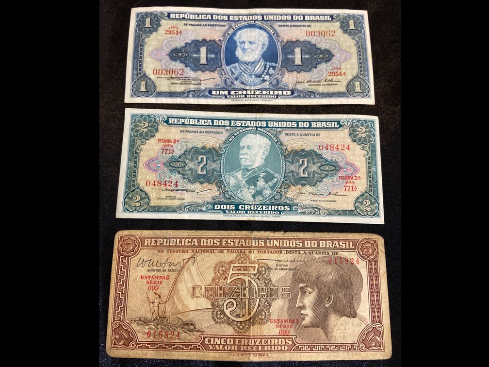 Brazil Cruzeiro Bills