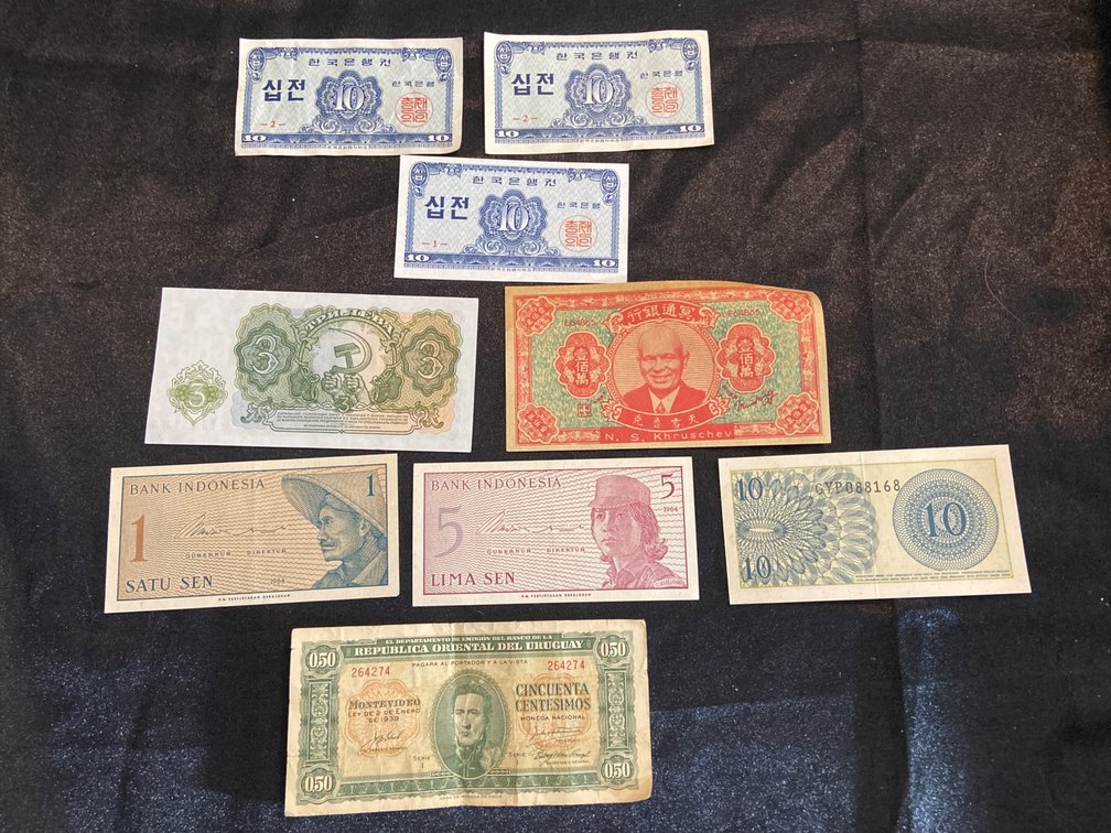 Various International Bills