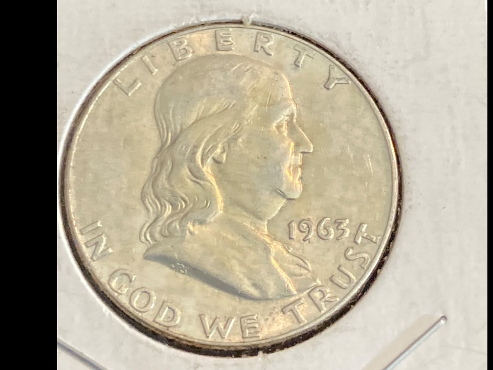 1963 D Franklin Half Dollar
