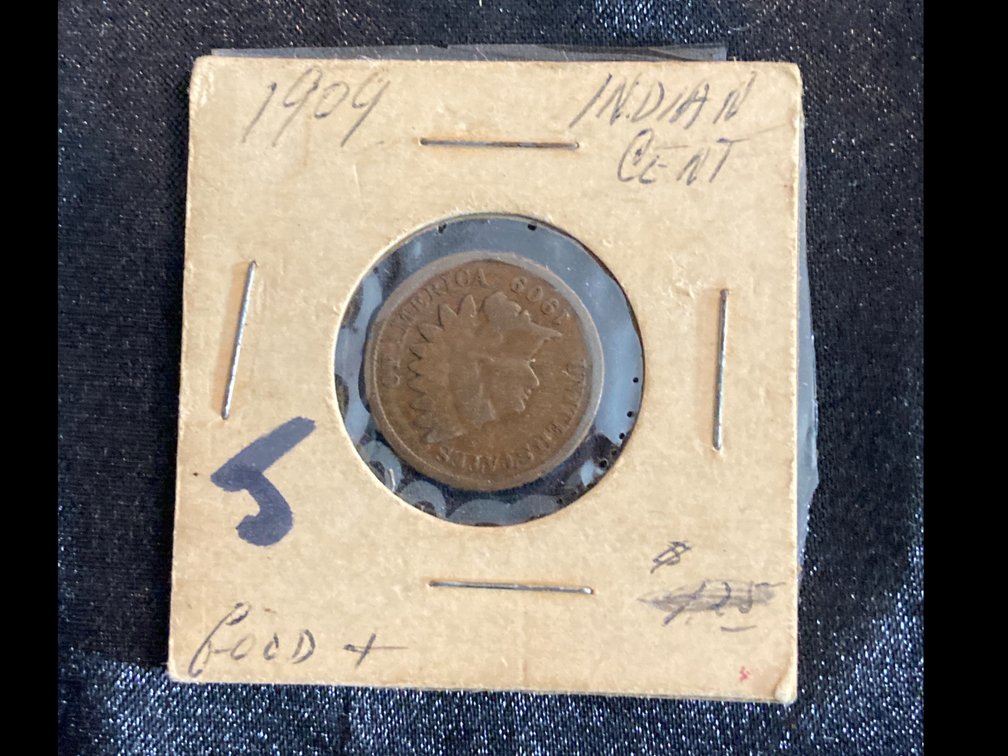 1909 Indian Head Cent