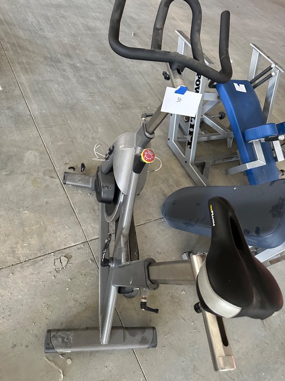 Exercise Bike With Adjustable Seat and Handlebars