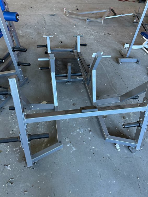 Strength Training Leg Press and Hack Squat Machine Frame