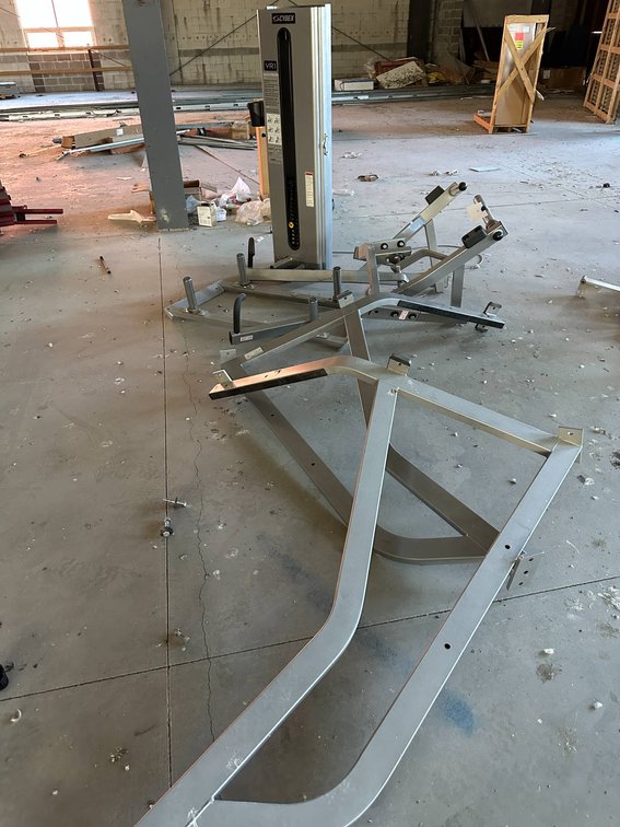 Commercial Grade Gym Equipment Components and Frame Parts