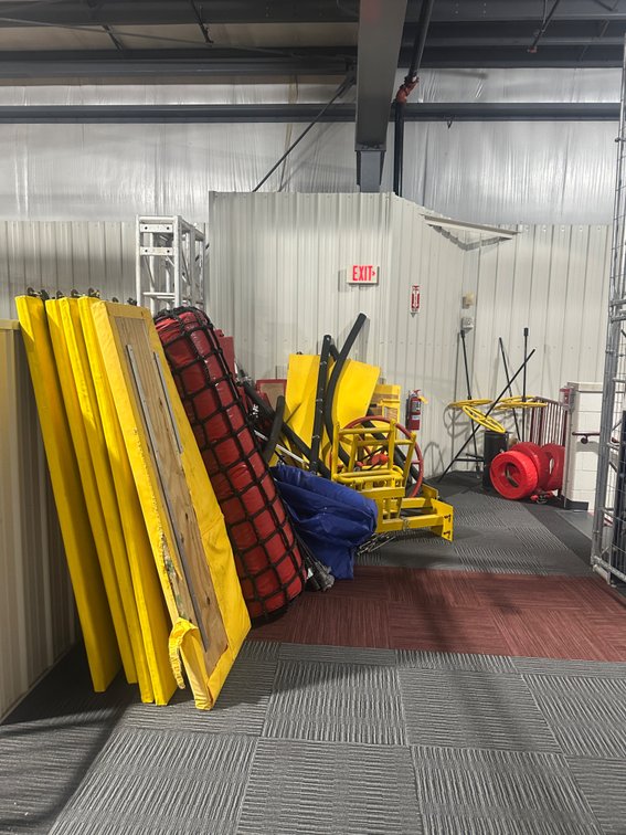 Ninja Warrior Gym Equipment Including Trusses and Accessories