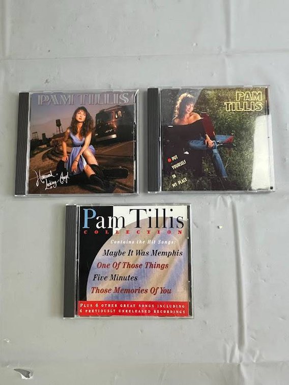 3 Pam Tillis Music CDs Featuring Her Hits