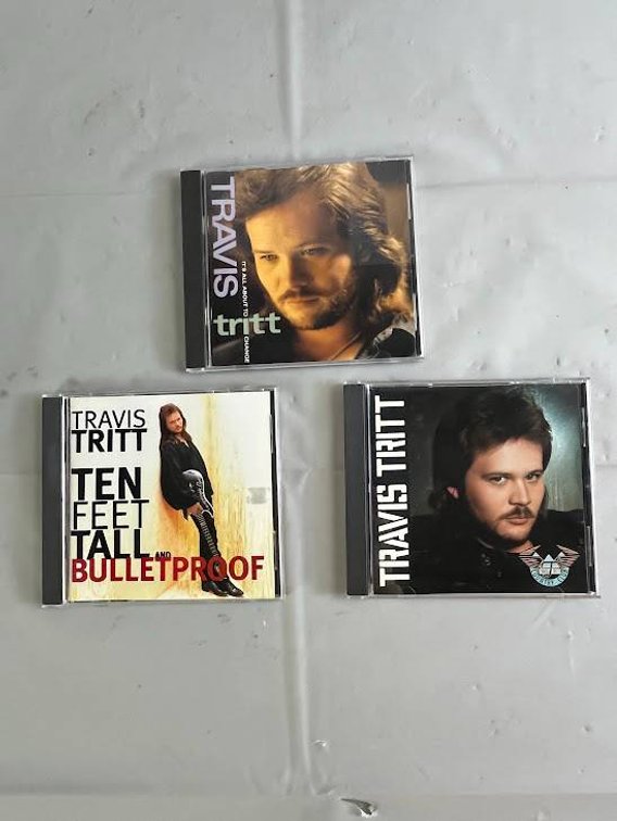 3 Travis Tritt Music CDs