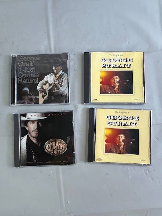 George Strait Music CDs Including â€˜It Just Comes Naturalâ€™