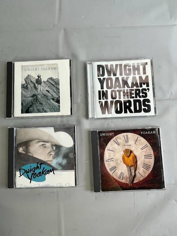 Four Dwight Yoakam Music CDs