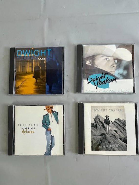 4 Dwight Yoakam Music CDs â€“ Various Albums