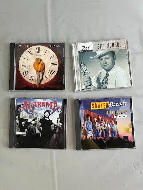 4 Country Music CDs by Various Artists
