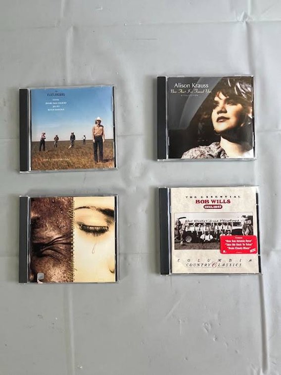 4 Country and Folk Music CDs by Various Artists
