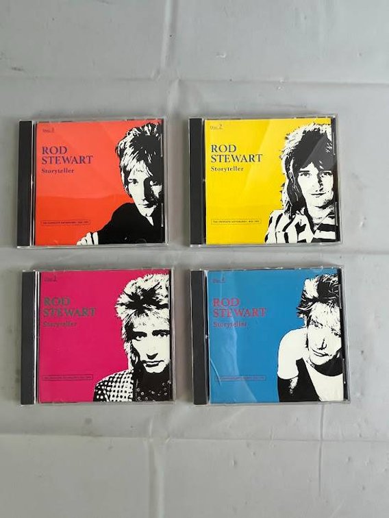 Rod Stewart Storyteller 4-CD Set: The Complete Anthology 1964-1990