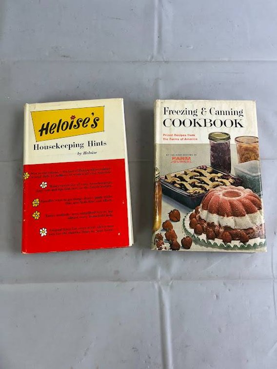 Vintage Housekeeping and Cookbook Guides