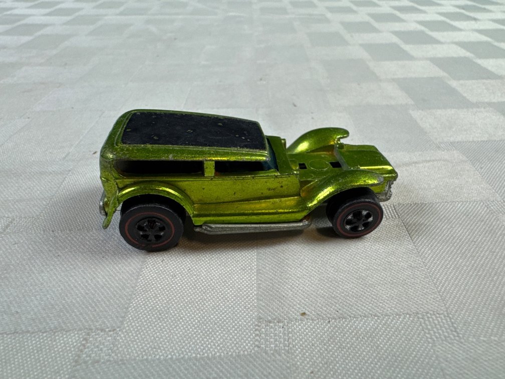 Hot Wheels Red Line The Demon Green (Mattel, Hong Kong, 1969)