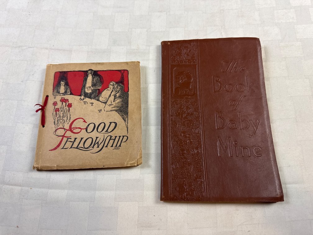 Early 20th-Century Books: â€˜Good Fellowshipâ€™ and â€˜The Book of Baby Mineâ€™