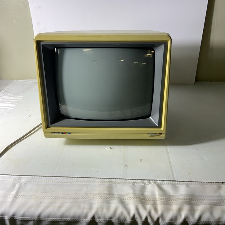 Sanyo SMT-190 Data Display Monitor (1984)