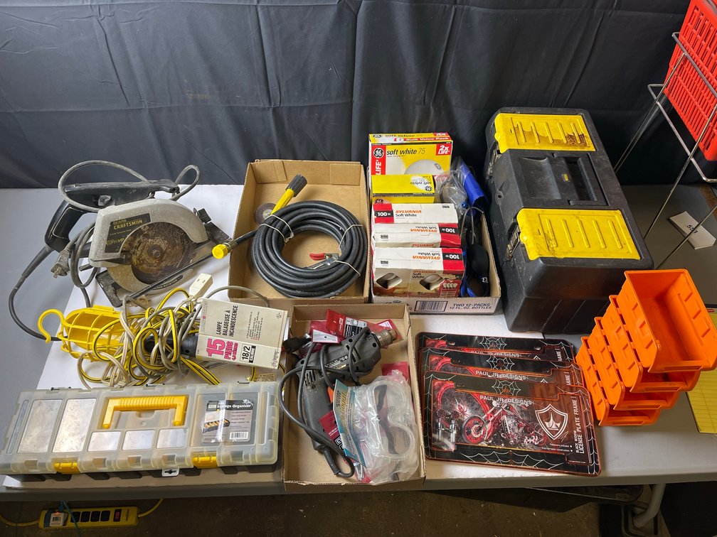 Sears Craftsman Circular Saw, Toolboxes, Parts