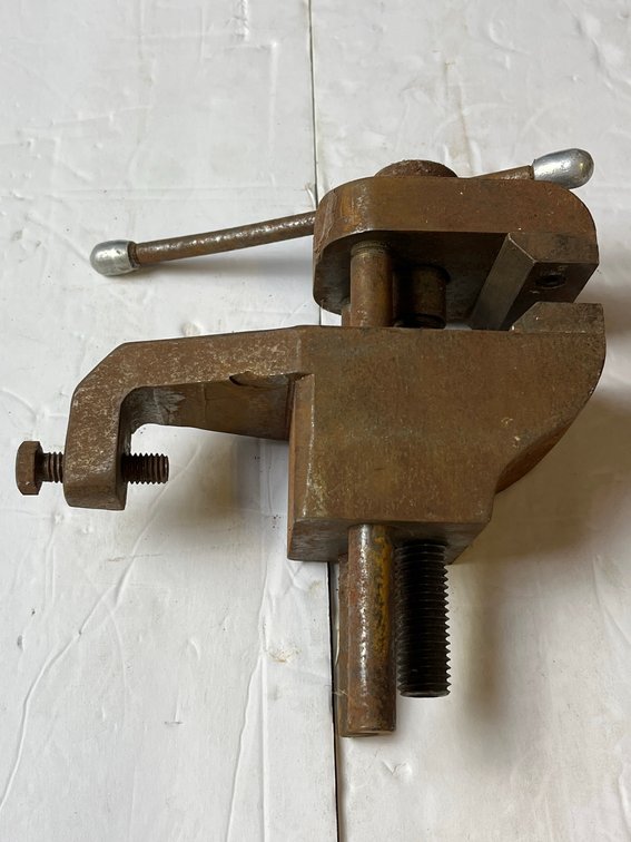 Cast Iron Clamp-On Bench Vise Tool
