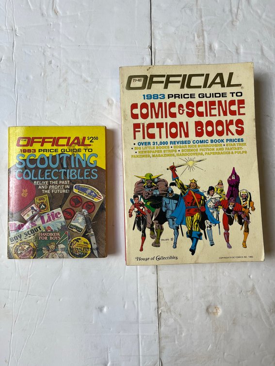 1983 Price Guides: Scouting Collectibles, Comics