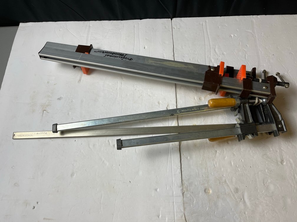 Professional Woodworker Bar Clamps Lot