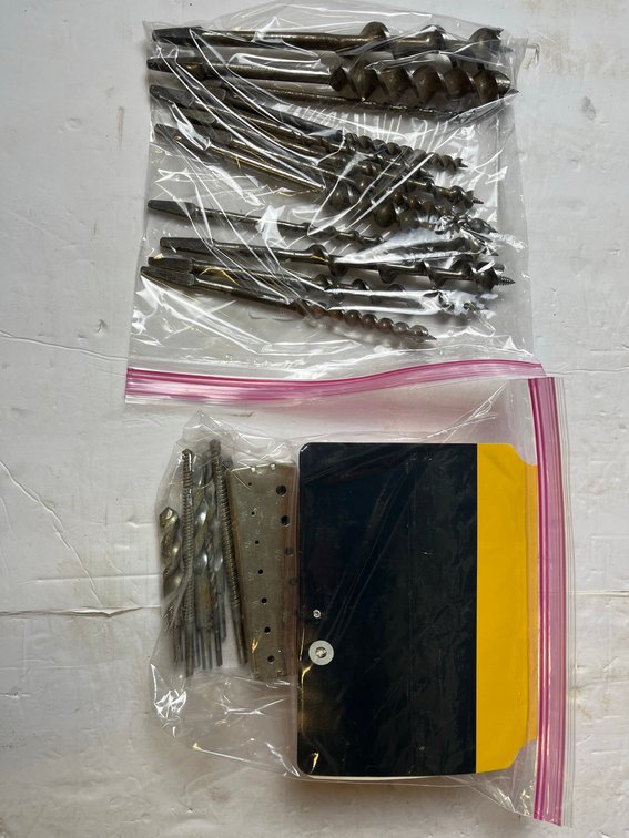 Auger and Twist Drill Bits Assorted Sizes